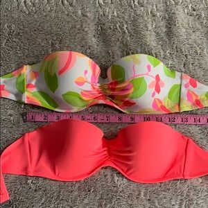 Victoria's Secret strapless bathing suit top